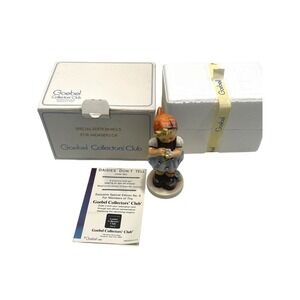 Vintage Goebel Hummel "Daisies Don't Tell" #380 Exclusive‎ Special Edition No 5